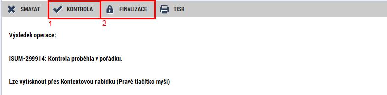 Záložka bude pravděpodobně odstraněna nebo upravena. Podpis dokumentu Záložka se aktivuje ve chvíli, kdy je provedena finalizace.