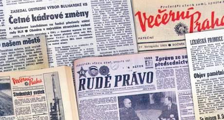 MÉDIA A NOVODOBÁ HISTORIE 1989 cenzura médií, agitace. 13. 2.