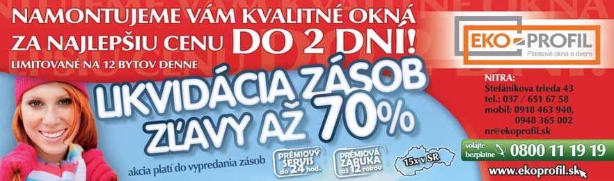 od 660,- Možnos výberu z 40 druhov dekoraèných fólií Vo¾ne stojacá garáž s