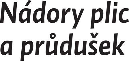 Nádory plic a průdušek