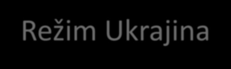 Režim Ukrajina Vytvořen za účelem dosažení časových úspor při přijímání a vyřizování žádostí o zaměstnanecké karty pro státní občany Ukrajiny.