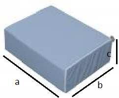 70 cm, b = 25 cm, c = 20 cm Opěrka končetiny KORÝTKO