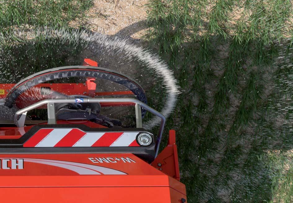 Automatická kontrola a regulace rozmetacího obrazce Použití Nsenzoru Rozmetání podle aplikačních map Různé