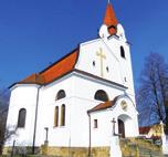 Kostel a fara byly během třicetileté války značně poškozeny, k obnovení kostela došlo r. 1732, fary r. 1787. Samostatná farnost Žebětín byla ustanovena r. 1869.