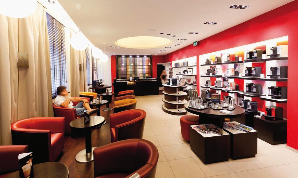 SALES PROMOTION Tuzemské Nespresso se může pochlubit i dobrou adresou VÝKLADNÍ SKŘÍŇ PRO ZNAČKU Nedávno jsem si chtěla udělat radost.
