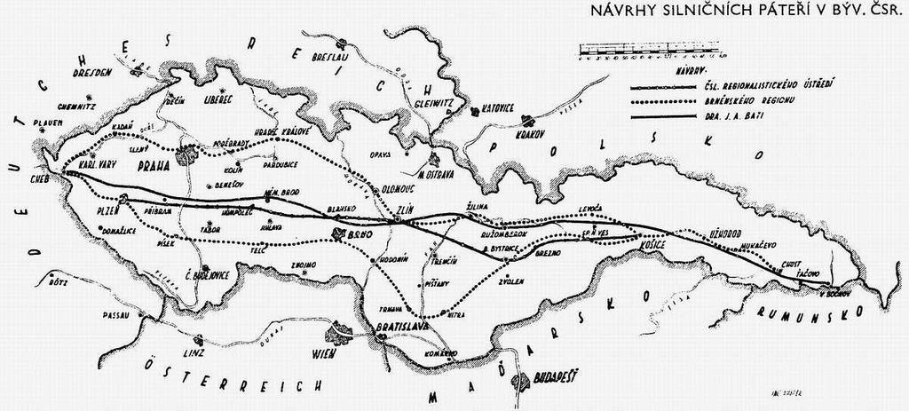 Mapa návrhů kapacitních