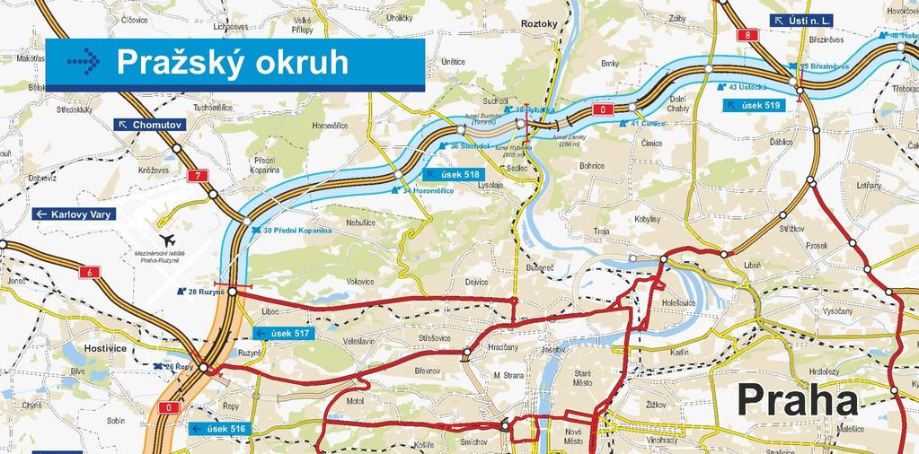 Zhoršení dopravní situace na Praze 6 vlivem přesunu zátěže na nové radiály a přivaděče Možná výstavba skladů a obchodních center podél SOKP 518 Nárůst kamionové dopravy Přivaděč Horoměřická Nárůst