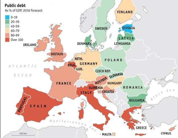 Ekonomika EU: Italský rozpočet Italská vláda se na konci září dohodla na podobě státního rozpočtu Itálie schválila státní rozpočet pro příští rok s deficitem 2,4 %, což je v