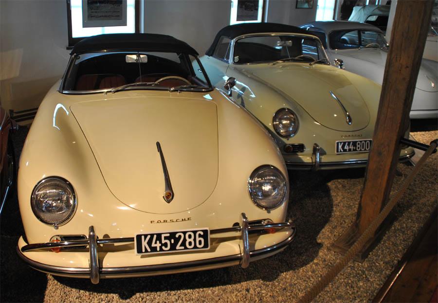 Muzeum Porsche (z Flattachu 46 km) - jediné soukromé Porsche muzeum v Evropě v městečku