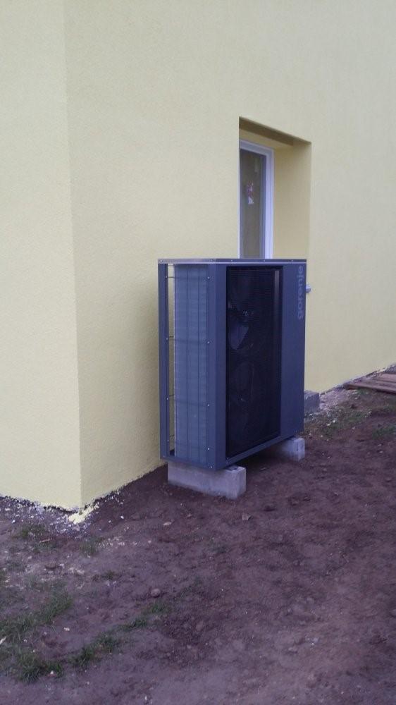 EVI Inverter 18 AS Správně Chybně Rozměry venkovní jednotky