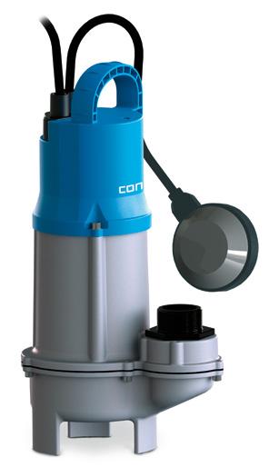 Čerpací technika Conel FLOW - ponorná čerpadla PONORNÉ ČERPADLO FLOW 30 s průchodností nečistot do průměru 30 mm 30 mm 141 mm 357 mm 199 mm Technické údaje > Tlakový vývod: G 1 ½ IG; Adaptér G 1 ¼ AG