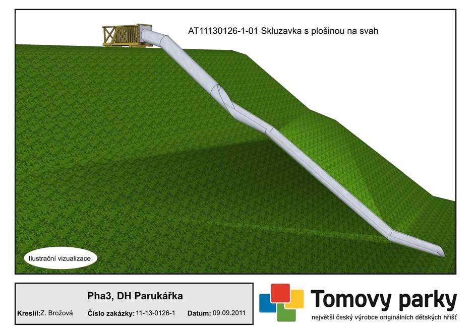 Kombinovaná terénní skluzavka Výrobce: ALFEKO s.r.o., Koželužská 1026,