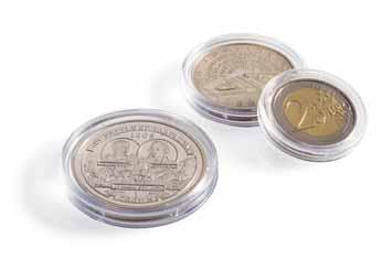 Pomůcky pro sběratele mincí Mincovní bublinky Mincovní bublinky firmy LEUCHTTURM nabízí Vašim mincím perfektní ochranu.