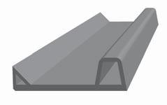 Příslušenství k bednění Dropal Slouží jako okapová lišta (např. na balkonech) a zároveň jako trojúhelníková lišta ke zkosení hran. Používá se při výrobě prefabrikátů. Lze použít opakovaně.