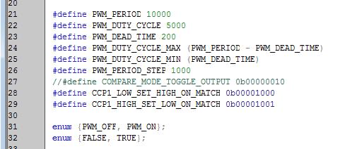 Example: Compare Unit PWM generation