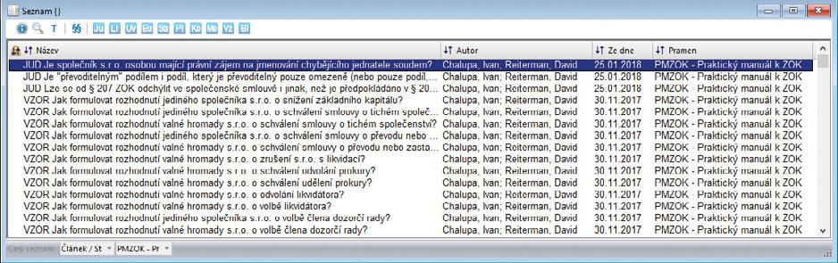 v ASPI) a relevantní použitelnou judikaturu k obchodnímu zákoníku.