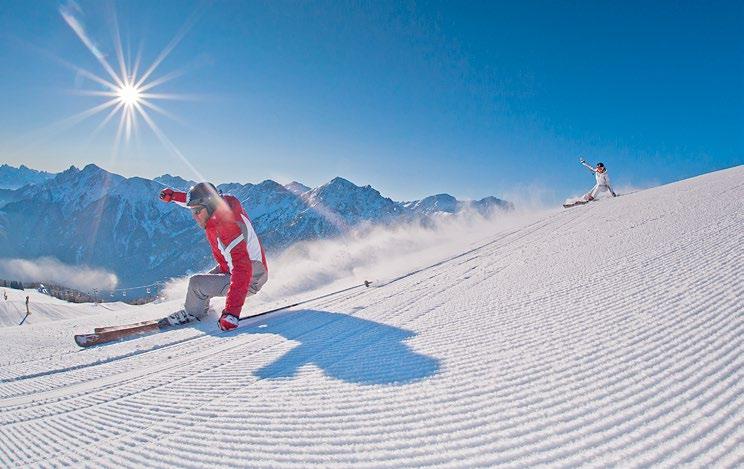 vybavení lyž. středisek SLEVY na SKIPASY až 30% Popis ubytování: **penziony v městečku Natz (obchody, banka, pizzerie). Dvou a vícelůžkové pokoje s příslušenstvím.