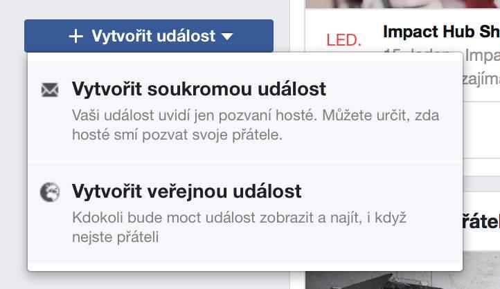 28. Událost také můžete vytvořit jako soukromou událost, kde pozvete konkrétní hosty.