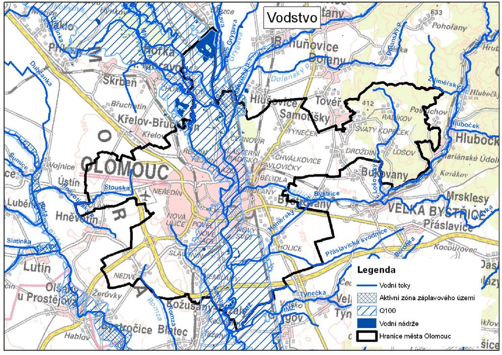 4.6.3.1 Shrnutí Dominantním zdrojem hlukové zátěže v aglomeraci Olomouc je automobilová doprava, a to především v noční době. Druhým, avšak daleko méně významným zdrojem hluku, jsou průmyslové zdroje.