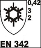 ČSN EN 342:2004 (EN 342:2004/AC:2008) - Ochranné oděvy Soupravy a oděvní součásti na ochranu proti chladu Úroveň ochrany dosažená účinnost ochranného prostředku Efektivní tepelní izolace I cler -