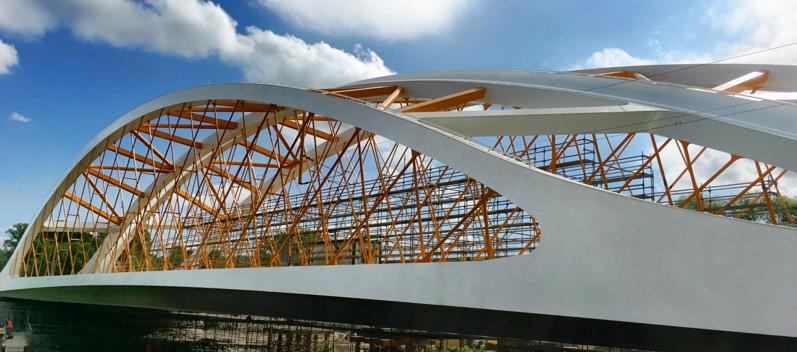 JARO 2018 News Unikátní železniční most u Břeclavi Firma Hempel se dodávkou nátěru podílela na výstavbě důležitého železničního mostu na trati propojující Českou republiku a Rakousko.