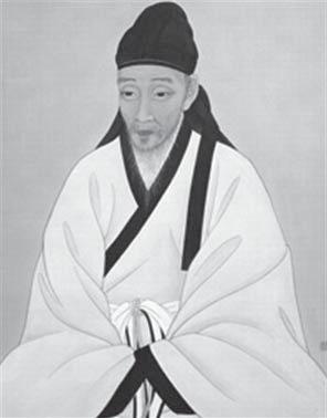 Toi Gye (1501 1571) Toi Gye, což v překladu znamená vracející se voda, vlastním jménem Yi Hwang, se narodil 25.11.1501 v OngyeRi v severní provincii Kyongsangdo.