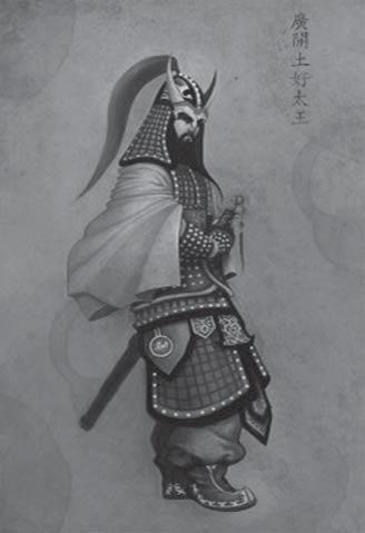 Kwang gae - Kwanggätcho (374 413) Král Tamdok se narodil roku 374 našeho letopočtu. Na trůn dosedl v roce 391, v pouhých 17 letech, a stal se tak devatenáctým králem dynastie Koguryo.