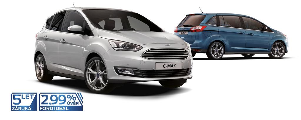 CENÍK I FORD CMAX + GRAND CMAX Zvýhodnění až 47 000 Kč vč. DPH ze základních cen Mimořádná nabídka* Výbava Compact CMAX Motor Výkon Převodovka Základní cena 1.