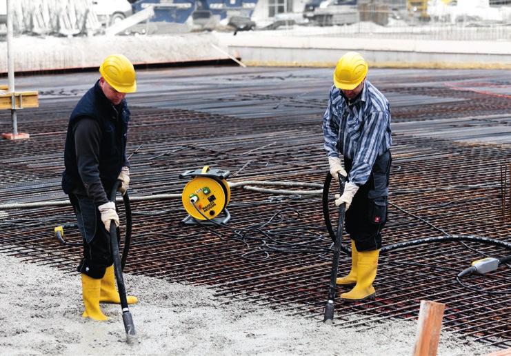 Optimální hutnění betonu: s našimi výkonnými produkty pro všechny nároky.