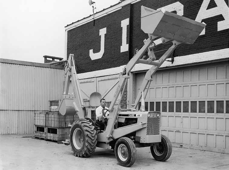 1964 CASE jako první výrobce vyvinul teleskopickou násadu, patentovanou jako CASE
