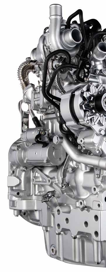 RYPADLONAKLADAČE ŘADY T NÍZKÉ EMISE FPT: lídr v oblasti motorů. V 80 letech Fiat vyvinul technologii «Common Rail» Fiat Power Train produkuje více jak 600.
