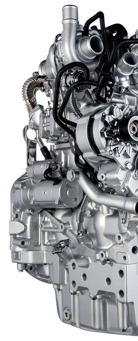 RYPADLONAKLADAČE ŘADY T NÍZKÉ EMISE FPT: lídr v oblasti motorů. V 80 letech Fiat vyvinul technologii «Common Rail» Fiat Power Train produkuje více jak 600.