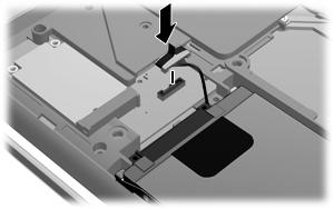 2. Posuňte pevný disk doprava, až kým nezacvakne na miesto (2). 3. Znova pripojte konektor pevného disku. 4.