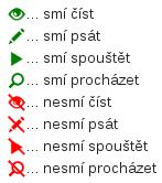 Sdílení dat Mimo statického sdílení dat ve složce SharedMU úložiště umožňuje sdílet data ve složce MyShared individuálně jednotlivým uživatelům.