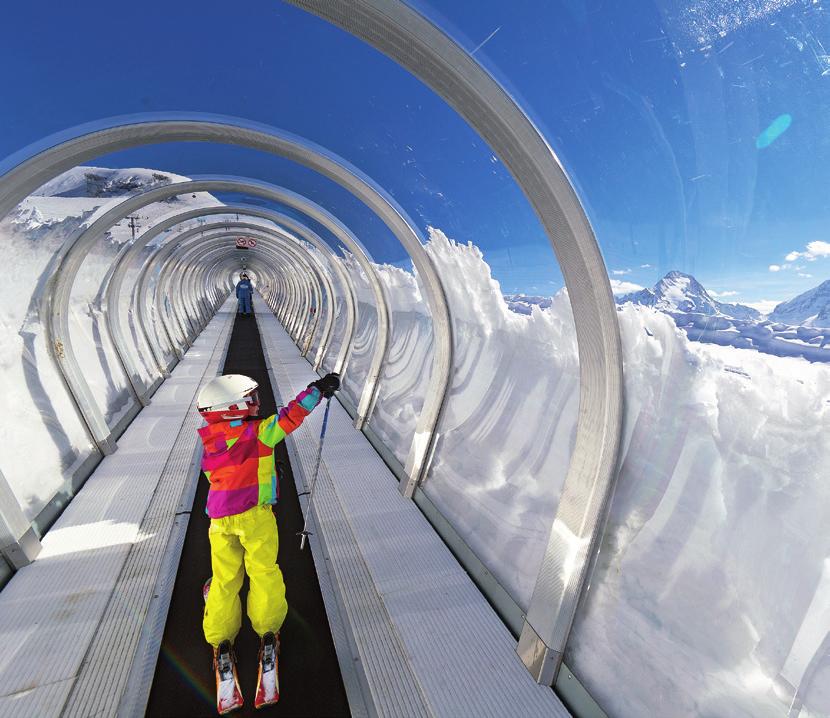 Snowpark ve výšce m Možnost lyžování v Alpe d Huez Spousta večerního vyžtí