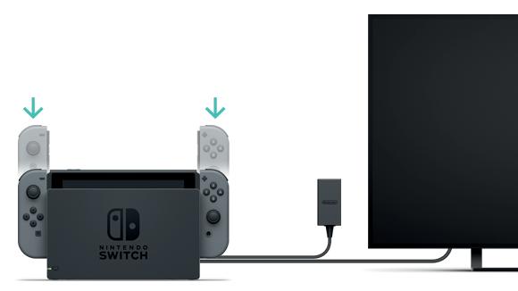 Připojení ovladačů Joy-Con ke konzoli Co se bude dít, pokud budou ovladače Joy-Con připojeny ke konzoli, která se zrovna nenabíjí?