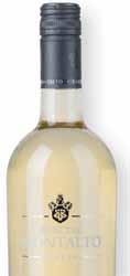 735040 Viognier IGT Barone Montalto Odrůda: Viognier Oblast: Sicílie Obsah alkoholu: 12,5 % Bílé víno světle žluté barvy, bohaté aroma kandovaných citrusů se snoubí s tóny
