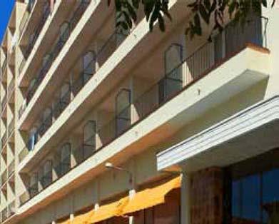 Španělsko Lloret de Mar HOTEL ALEGRIA FENALS MAR 150 m POLOPENZE 10% 7x ubytování s polopenzí dle termínu, služby delegáta POLOHA příjemný hotel se nachází v menší zahradě, v klidnější čtvrti Fenals,