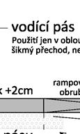 Místa pro přecházení vytvářejí pro chodce častější možnost přechodu přes komunikaci, nenahrazují ale