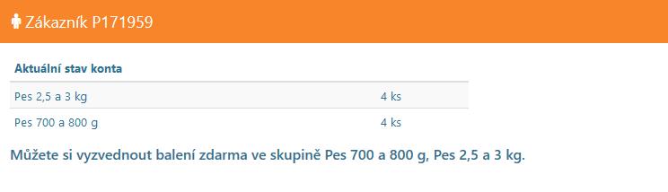 c) Standardní prodej v prodejní aplikaci věrnostního systému (Akce 4+1): Při běžném prodeji popsaném v kapitole (a) Standardní prodej v prodejní aplikaci věrnostního systému (bodové konto) se