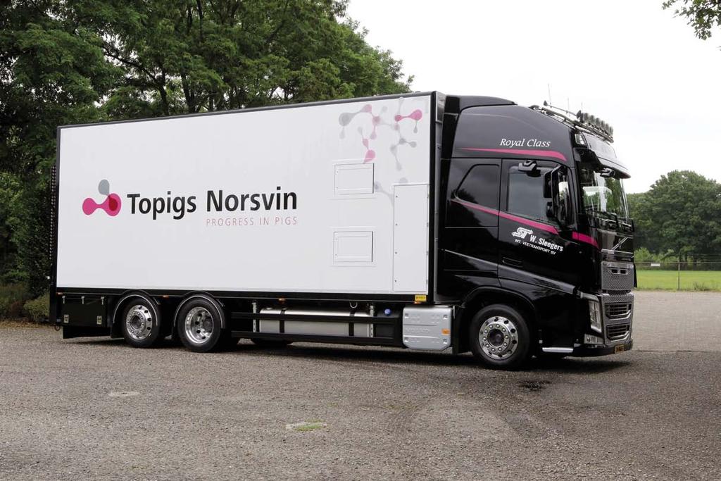 Nové místo k odpočinku během přepravy v Německu Společnost Topigs Norsvin se rozhodla zřídit svá vlastní odpočívadla během přepravy zvířat v rámci EU.