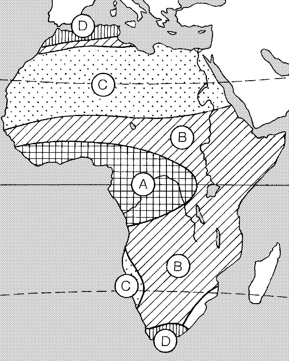 Mladé pásmové pohorie patrí do horskej sústavy. Tu sa nachádza najvyšší bod Afriky. Úrodná, husto osídlená oblasť Afriky. Horúci kontinent 1. Vyfarbi tropické pásmo! 2.