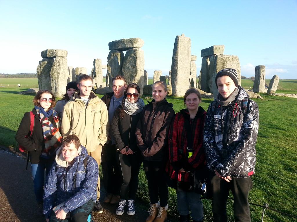 exkurze Šternberk Expozice času vánoční Olomouc Anglie, Stonehenge Leden den otevřených dveří