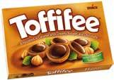 Toffifee 125 g 100 g = 16,35 Bohemia tyčinky