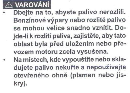 Plavební průvodce výtah s ŘPB pro lodě provozované v Půjčovně plavidel s. r. o.