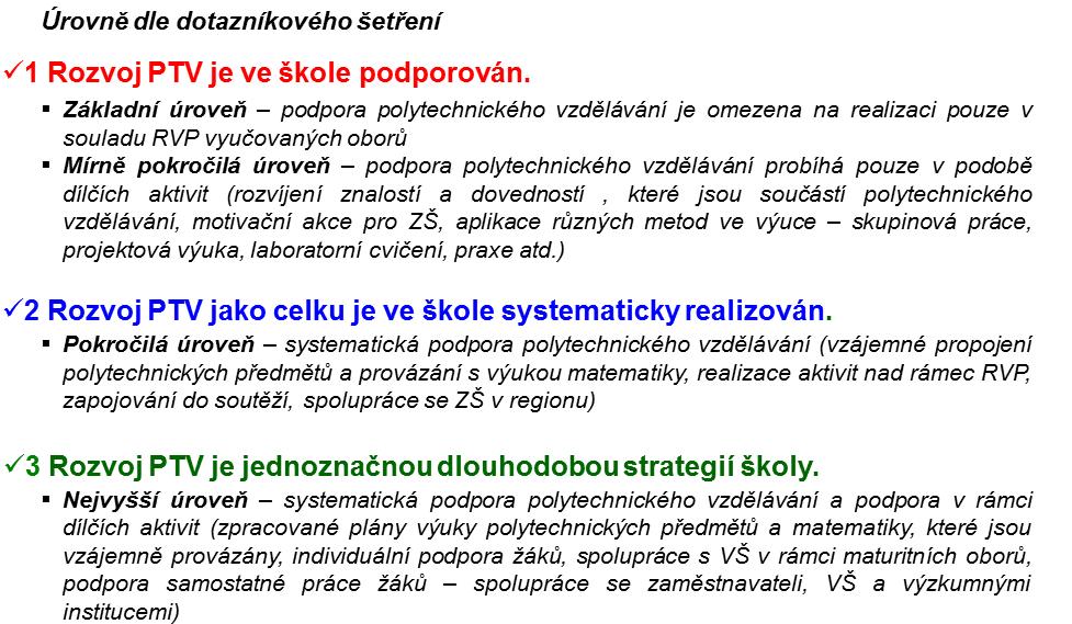 Rozvoj polytechnického vzdělávání je jednoznačnou dlouhodobou strategií školy Gymnázia: Vzdělávání probíhá dle polytechnického principu v celém všeobecném vzdělávání.