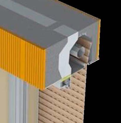 garantovaná plocha (m2) 450 2 700 3 200 6,5 Stakusit Roleta se společně s oknem montuje jako jeden celek do okenního otvoru, hliníkové lamely plněné PUR pěnou nebo plastové