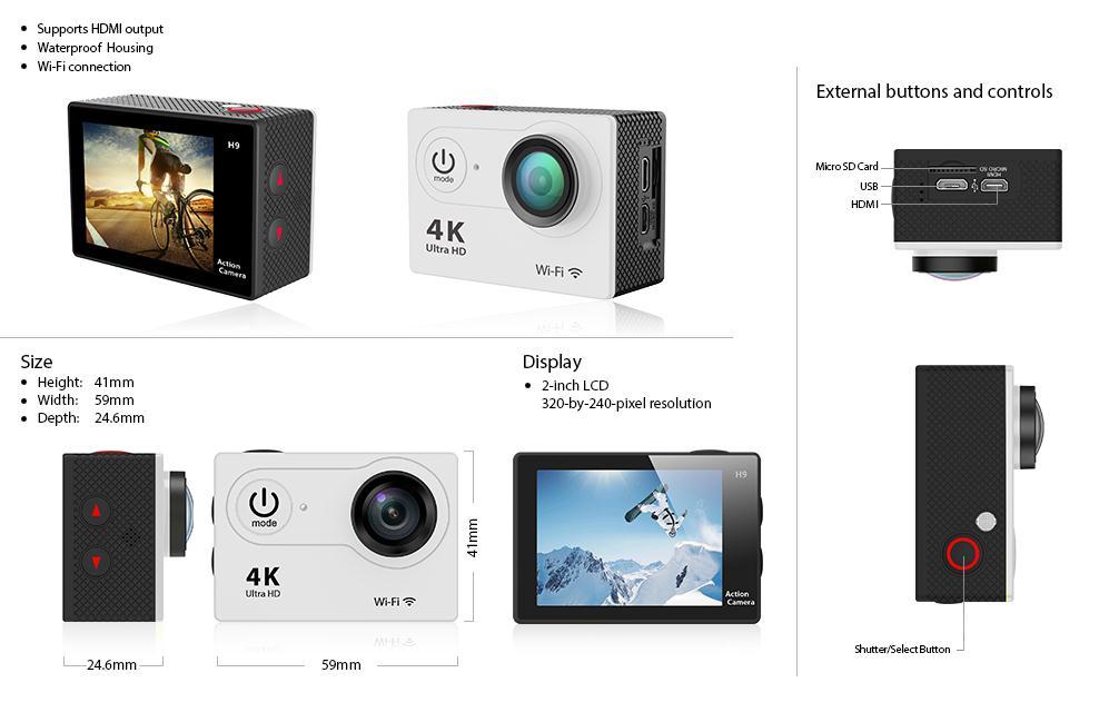 - záznam videa v průběhu nabíjení - HD 16 megapixelové širokým záběrem obrazu - HDMI výstup - Web kamera pro snadné