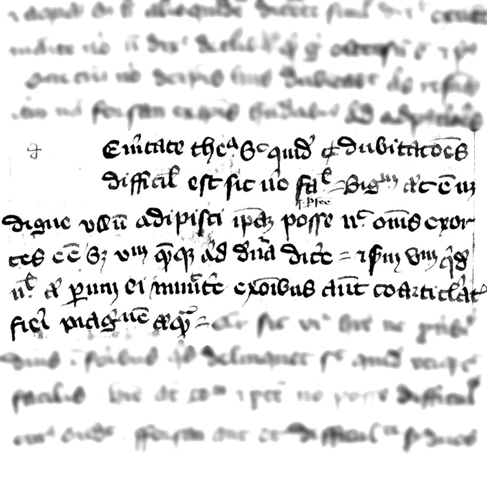 Sed quedam diverse sunt in diversis, ubi visus in oculo, gustus in lingua; de aliis etiam potentiis animae non est verum universaliter, quia diversae potentiae sunt in diversis partibus corporis.