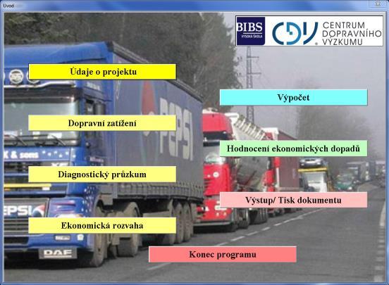 silnic). Kritéria optimalizace vycházejí z ekonomického posouzení navržené technologie a zohledňuje součet ztrát v silniční dopravě.